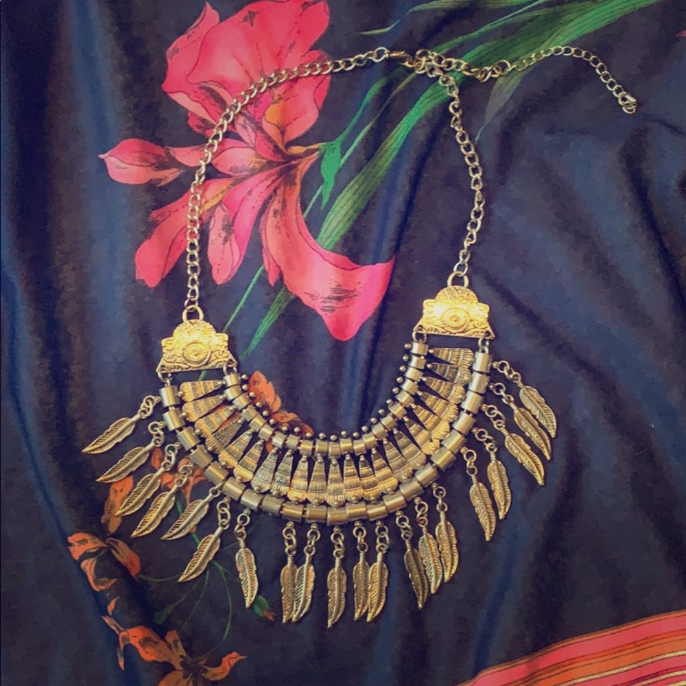 Boho feather necklace | one size ✨